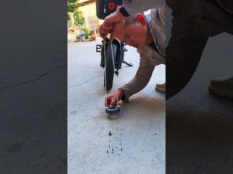 Bike ko puncture Se bachane ke liye 😍✅