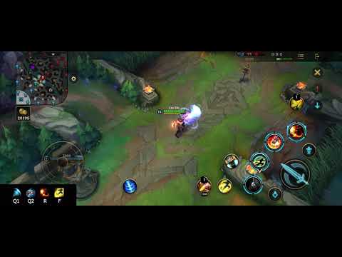 WILD RIFT - Lee Sin Basic Kick Flash Combo