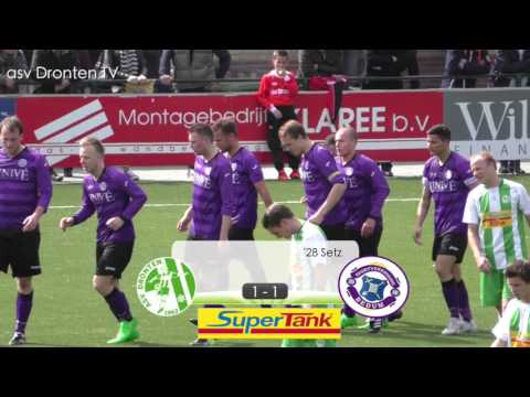 asv Dronten - sv Bedum (30 april 2016)