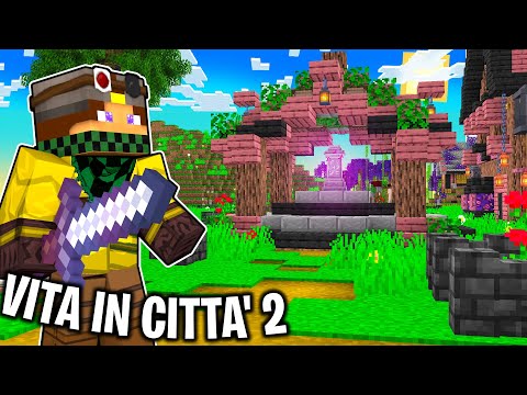 HO COSTRUITO IL NUOVO ALTARE DEL TELETRASPORTO - VITA IN CITTÀ 2 - Minecraft #30