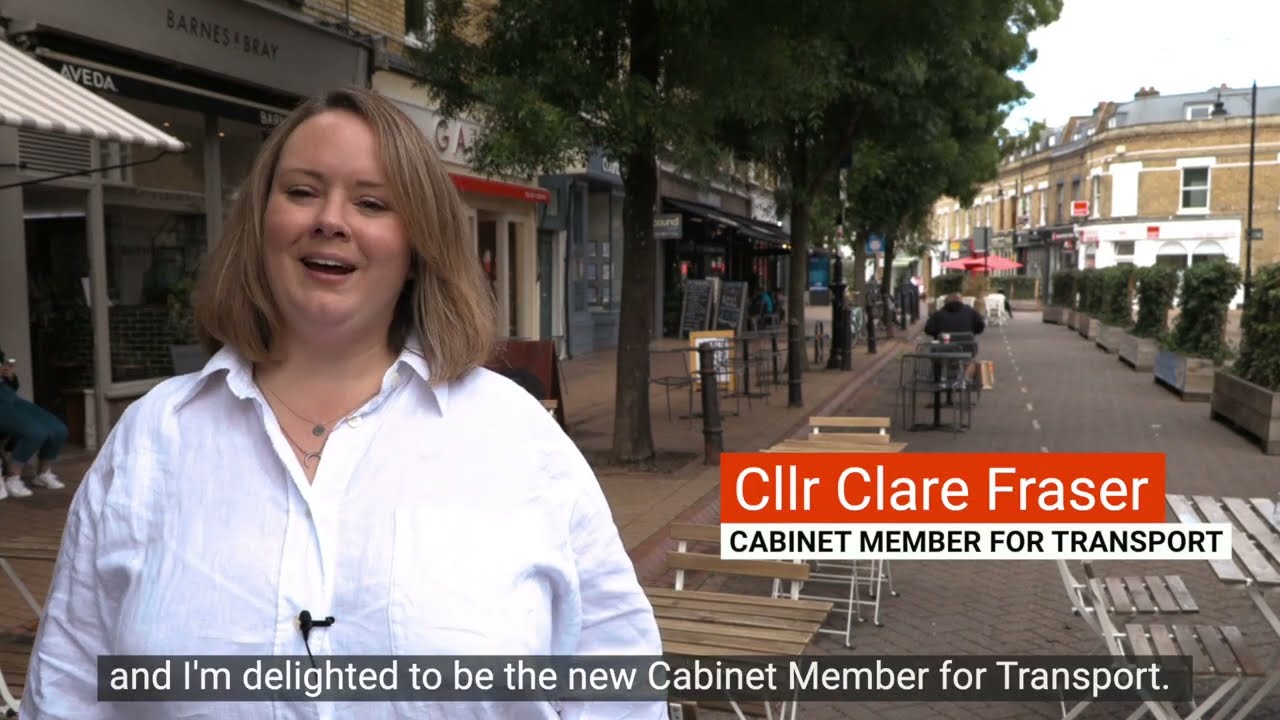 Cllr Clare Fraser, Wandsworth Cabinet Member for Transport