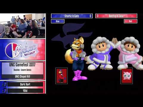 Sharkz & Gato (Blue) vs Beeftip & Zasa (Red) - UNC Gamefest 2017