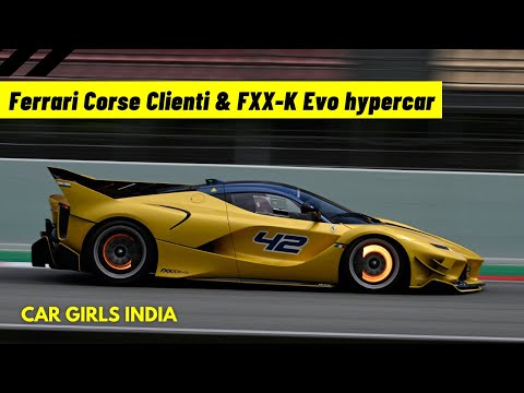 Ferrari FXX-K Evo ultimate hypercar and Ferrari Corse Clienti