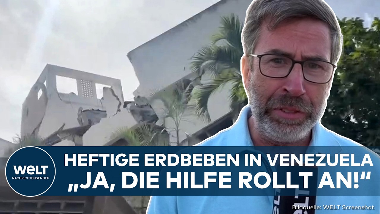 VENEZUELA: Zahl der Toten steigt! Schwere Schäden! Bundeswehr startet Hilfe nach Erdbeben