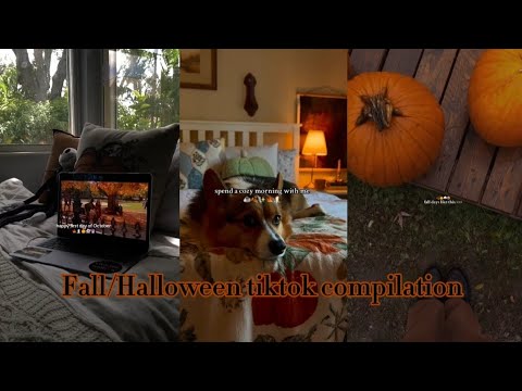 Fall/Halloween tiktok compilation🥧🐿🍁 | pt.13👻🍂