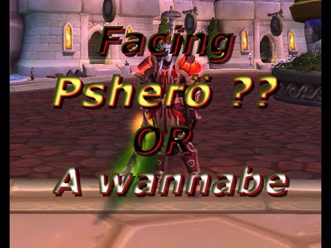 Ragnarlodbr - Facing Psherö ?? 2v2 arena - WOW 7.3 Retribution Paladin PvP