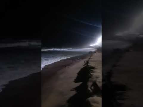 Golden Beach at night.....