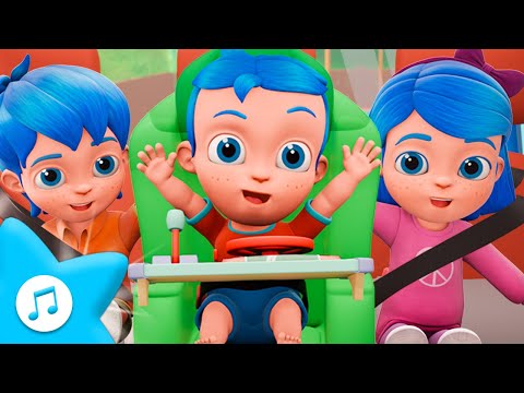 En el Auto de Papá 🚗 CANCIÓN ESTRENO 🎵 PARA NIÑOS | La Familia Blu