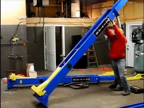 How to Install a 9000 LB 2 Post Lift