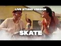 Bruno Mars Anderson Paak Silk Sonic Skate LIVE STUDIO VERSION
