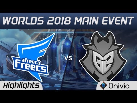 AFS vs G2 Highlights Worlds 2018 Main Event Afreeca Freecs vs G2 Esports by Onivia