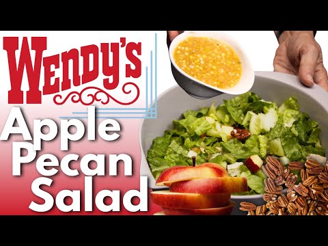 Wendy's Apple Pecan Salad at Home (Better than the drive-thru!)