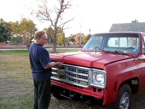 5.3 VORTEC 4L60E Conversion into a 1978 CHEVROLET C 10 PART 2