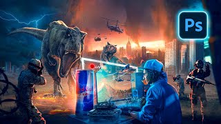 Redull Advertising Commercial Design | Photoshop Manipulation Speed Art