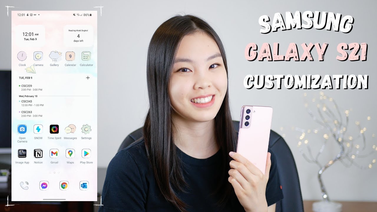 FIRST 8 THINGS TO DO ON NEW SAMSUNG S21 | Setup + Customization on Android📱