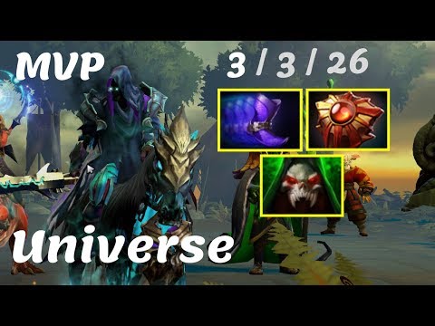 Universe Abaddon - MVP Safe Lane against SVG Highlights Gameplay Dota 2 7.22g