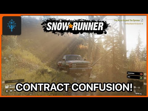 SnowRunner Hard Mode Playthrough| Episode 3: Contract Confusion