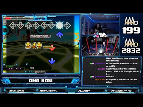 OMG KON! | HERO (D-EXPERT) PFC AAA 999,800 [DDR X3 VS 2nd MIX]