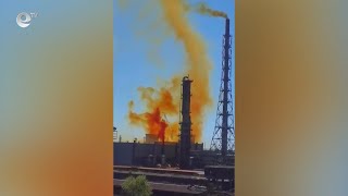 Взрив и жълт дим от торовия завод стресна Димитровград