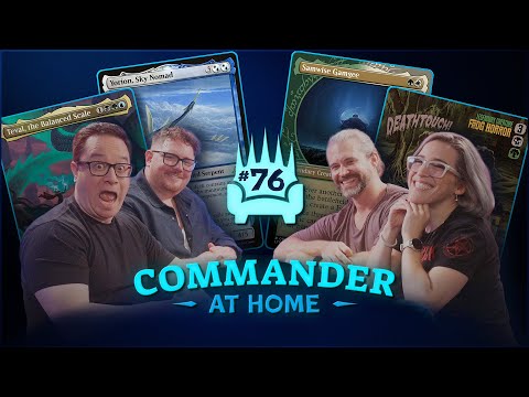 Josh Lee Kwai and Ben Wheeler clash in a Battle of the Lands | Commander at Home Episode 76