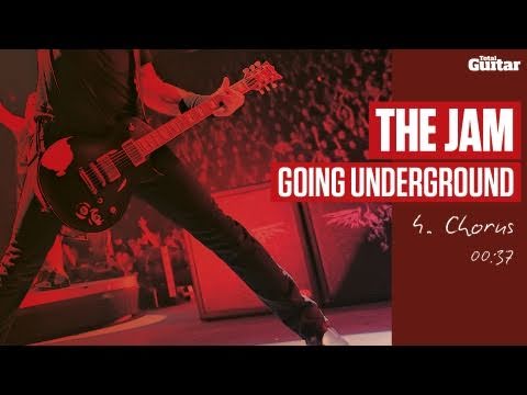 Guitar Lesson: The Jam 'Going Underground' -- Part Four -- Chorus (TG217)