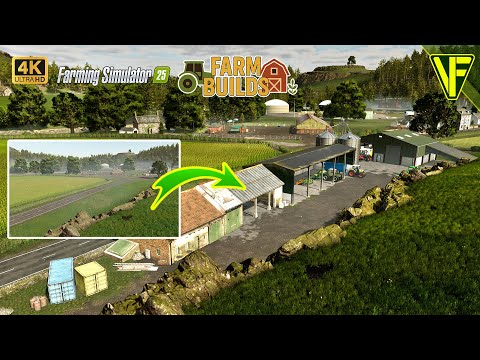 Can a Roadside Strip Work as a Farm? | FS25 Farm Builds