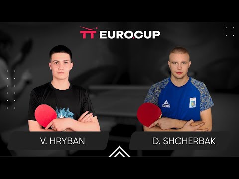 15:55 Vadym Hryban  - Denys Shcherbak  21.11.2023 TT Euro.Cup Ukraine STAR. Table 3