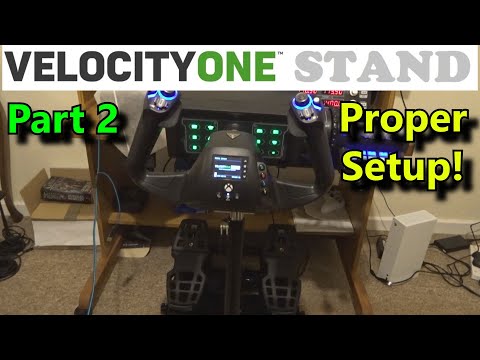 FS2020: Velocity One Stand: Proper Setup - Also With The Hotas One Mounted!