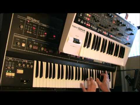 Roland Gaia + Jupiter 6  Monster "Synth Solo"