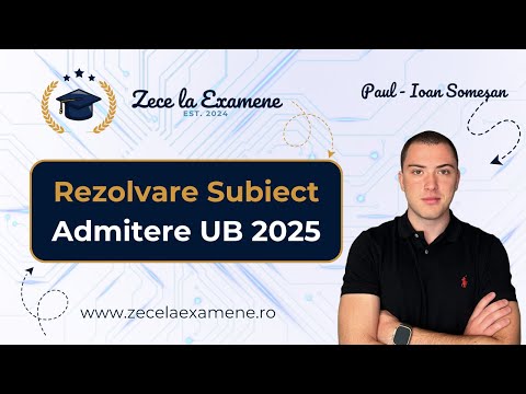 UB Admission Subject Solution 2025 - Computer Science