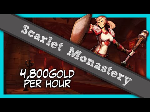 Farming Scarlet Monastery - Items worth 4,800G/hr