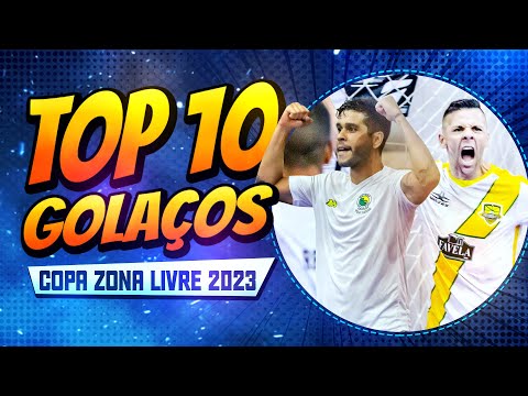 TOP 10 GOLAÇOS COPA ZONA LIVRE 2023