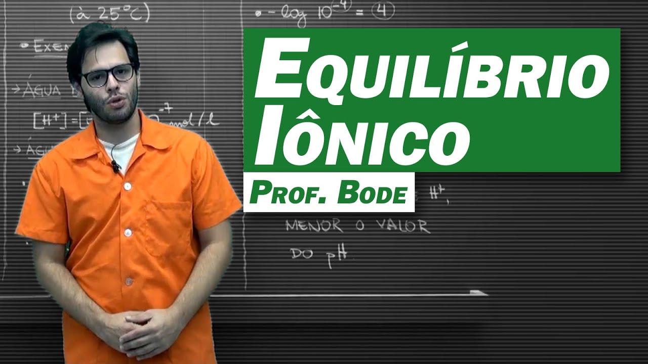 Química - Equilíbrio Iônico