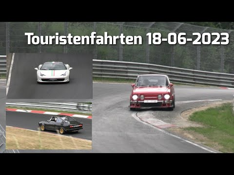 Nurburgring 2023 Fast and Slow cars Touristenfahrten 18-06-2023