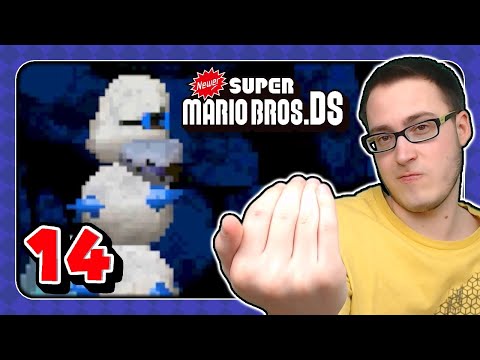 Sand turns to ice! – Let's Play Newer Super Mario Bros. DS (Part 14) [German / Blind / 100%]