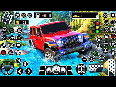 Offroad Jeep Driving Short Adventure Game | Car Games 3D - Offroad 4x4 Driving - Android Gameplay