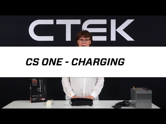Chargeur et mainteneur de batterie Ctek Cs One 12v 8.0a video