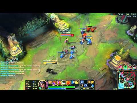 Twisted Fate vs LeBlanc mid ranked season 6 patch 6.7