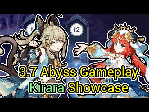 [Genshin Impact] Kirara Full HP Build Abyss Floor 12 Run