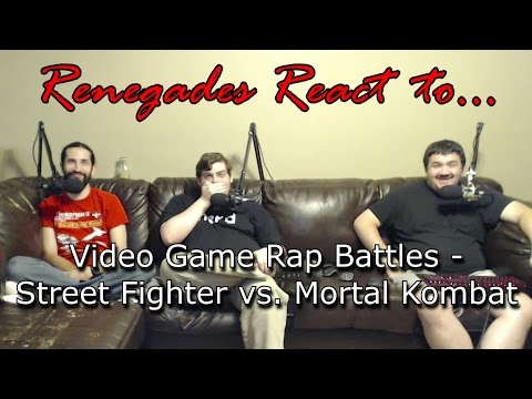 Renegades React to... Video Game Rap Battles - Street Fighter vs. Mortal Kombat