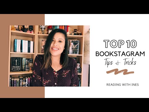 TOP TEN BOOKSTAGRAM TIPS FOR NEWBIES! // Reading With Ines