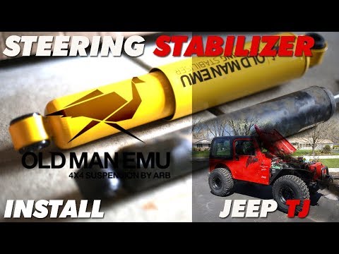 OME Steering Stabilzer Jeep TJ Install