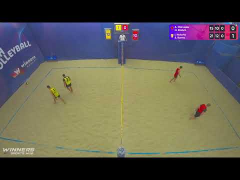 16:20 A. Matvieiev / O. Klishch - I. Holovko / S. Borets 24.10.2022 | Winners Beach Volleyball