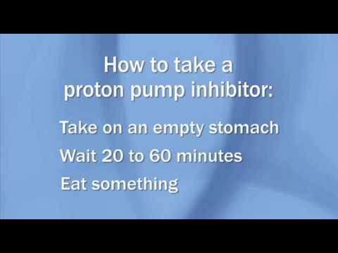 Medical treatment, medications for heartburn and acid reflux...