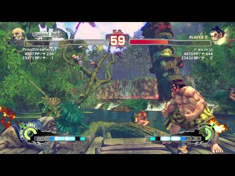 SSFIVAE~ Gouken (ProudStrawberry) vs. E.Honda (o wa re jp) HD