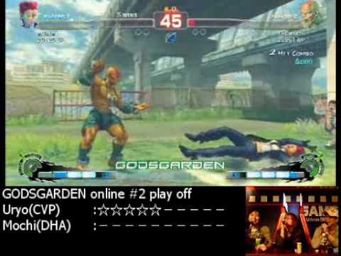 [GODSGARDEN 2 3RD PLACE PLAYOFF] Uryo (C.Viper) Vs YHC Mochi (Dhalsim) Part 2