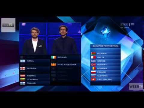 Eurovision 2014: Second Semi-final Qualifiers