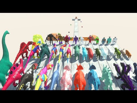 All Units Jump into Blade Worm #7 – Animal Revolt Battle Simulator