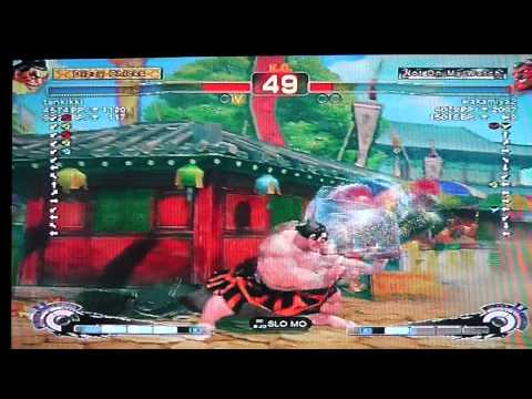 SSF4 AE - tankikki (E Honda) vs wakamiya (Hakan)