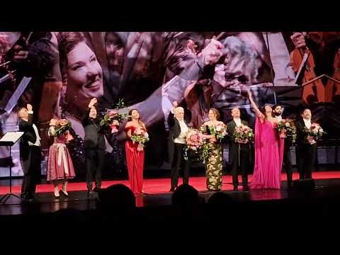 Plácido Domingo: encores at Gala 50 Jahre Domingo in Salzburg, 2024